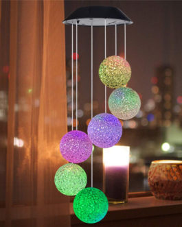 LED Solar Powered Wind Chimes