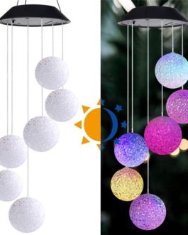 LED Solar Powered Wind Chimes
