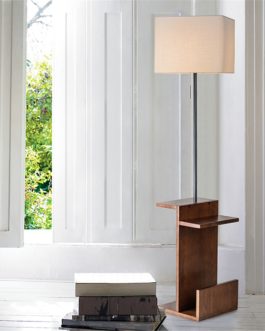Modern Style Concise Vertical Floor Lamp