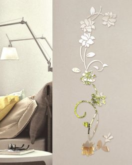 Flower Shape Acrylic Wall Sticker