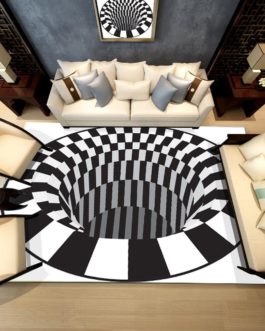 Checker Pattern Anti-Skid 3D Floor Mat