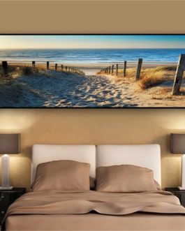 Landscape Modern Beach Abstract Painting