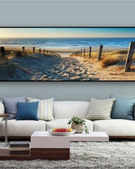 Landscape Modern Beach Abstract Painting