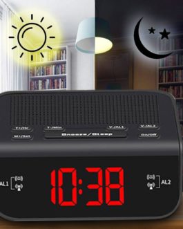Alarm Clock Fm Radio With Dual Alarm Buzzer