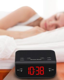 Alarm Clock Fm Radio With Dual Alarm Buzzer