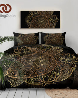 Golden Tortoise Bedding Set