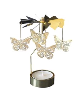 Creative Spinning Tea Light Candle Holder