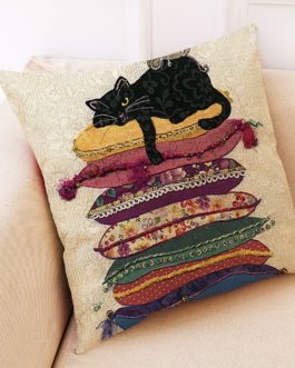 Cute Kitten Cushion Cover