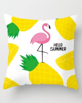 Pineapple Pattern Decorative Pillowcase