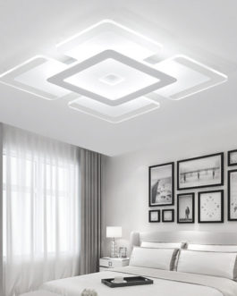 Modern Super Bright Led Acrylic 3 Color Adjustable Ceiling Light
