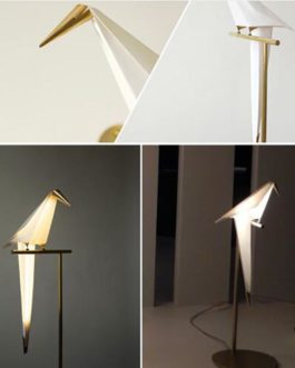 LED Origami Bird Floor Lamp