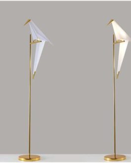 LED Origami Bird Floor Lamp