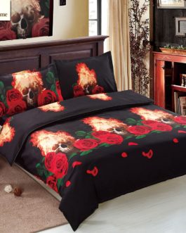 Skulls Design Bedding Set