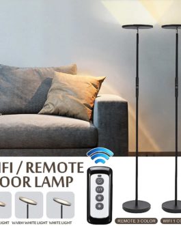 Remote Control Wifi Adjustable Uplight Strip Floor Lamp