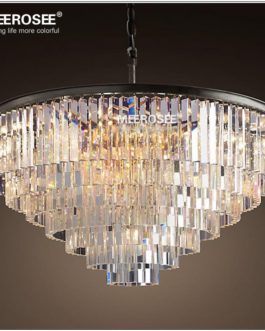 Modern Crystal Chandelier Suspension Lamp