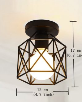 Retro Industrial Style Ceiling Light