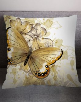 Butterfly Pattern Cushion Cover