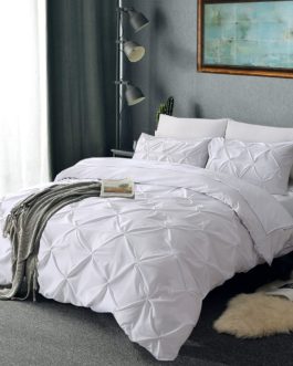 Soft Pin-tuck Bedding Set