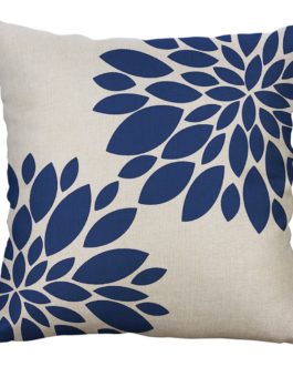 Lovely Floral Pattern Pillow Cover