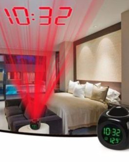 LCD Projection Voice Talking Alarm Clock