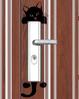 Cute Cartoon Cat Switch Sticker