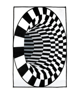 Checker Pattern Anti-Skid 3D Floor Mat