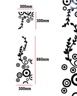 Creative Circle Acrylic Mirror Wall Stickers