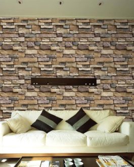 Brick Stone Rustic Effect Wall Sticker
