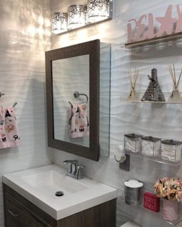 Acrylic Wall Shelf Transparent Wall-mounted