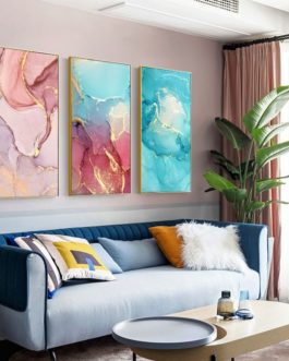 Marble Vein Abstract Wall Art