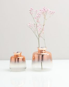 Gradient Rose Gold Vase