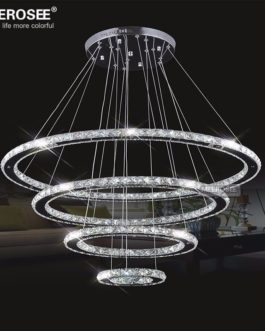 LED Circle Chandelier Lamp Hanging Luster