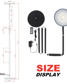 Remote Control Wifi Adjustable Uplight Strip Floor Lamp