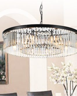 Luxurious Round Crystal Chandelier