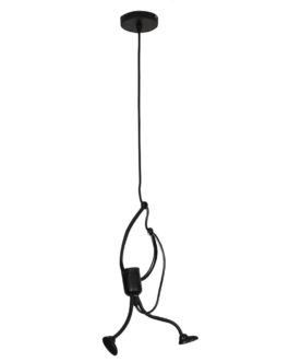 Creative Iron People Lamp Elegant Chandelier