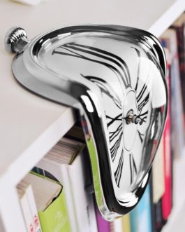 Surreal Melting Distorted Wall Clock