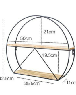 Semi-circle Shaped Storage Shelves