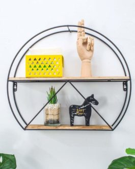 Semi-circle Shaped Storage Shelves