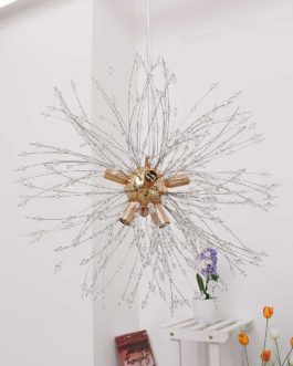 Artistic LED Chandelier Decorative Crystal