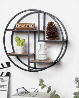 Geometric Figure Wall Decoration Shelf