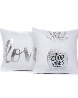 Love and Good Vibes Cushion Cover