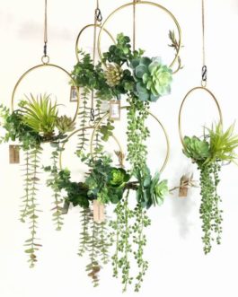 Simulation Wreath Minimalist Aerial Hanging Garland