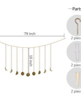 Moon Shining Phase Garland Decoration